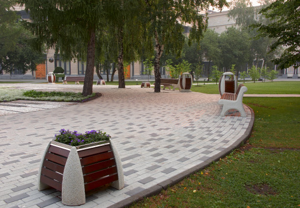 剧院前面的区域图片下载