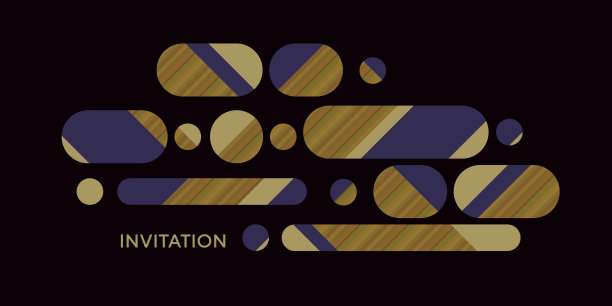 长椭圆形是时尚的几何图形抽象概念图片下载