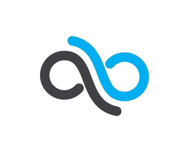 无限设计，无限标志矢量图标图片下载