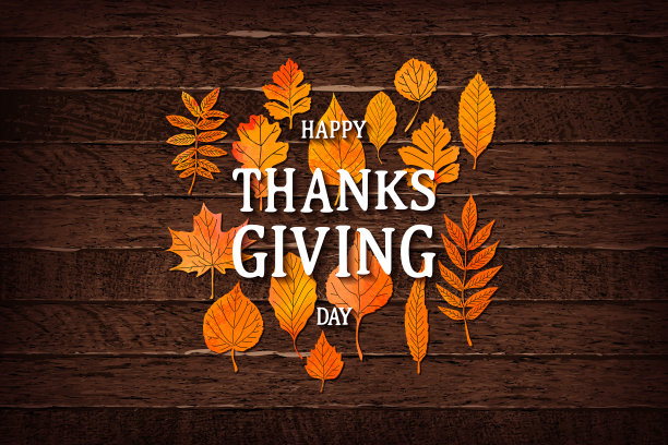 感恩节贺卡。图片下载