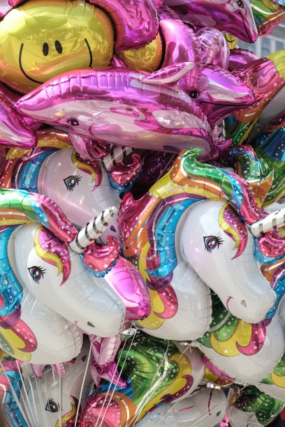 五颜六色的气球图片下载