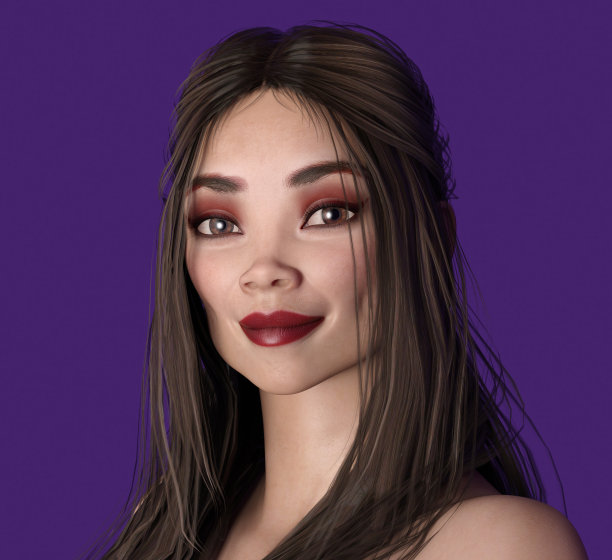 一个性感的年轻女人的肖像图片下载