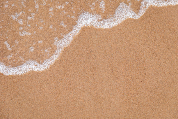 海滩和海浪背景图片下载