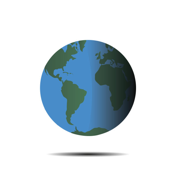 地球矢量图。环游世界，拯救我们的星球。你有这么多的机会。四处飞行看更多。从平坦孤立的地球集合图片下载
