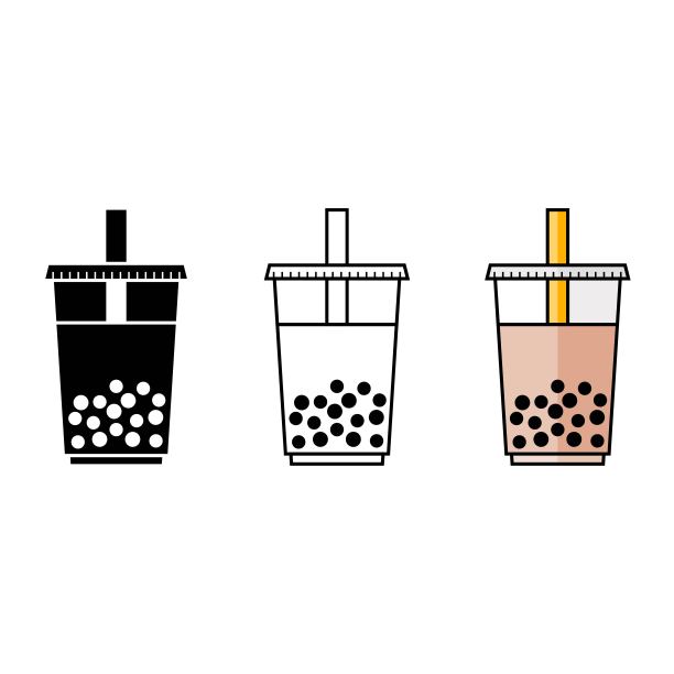 珍珠奶茶还是珍珠奶茶的载体素材图片
