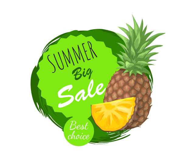 夏季大销售夏季矢量插图图片下载