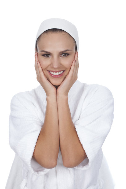 美容诊所里的女人肖像图片下载