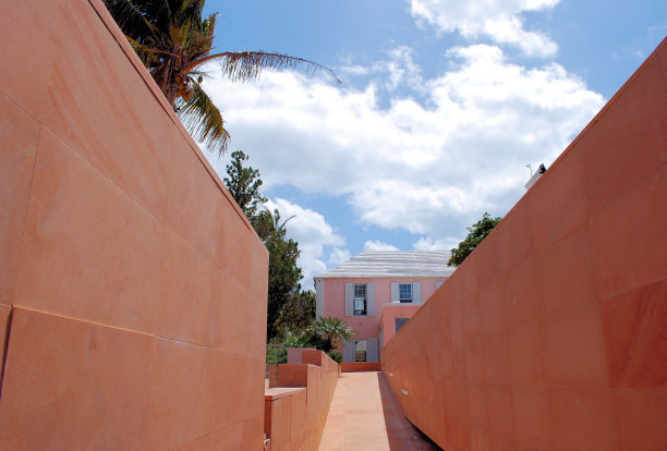 百慕大独特的建筑。图片下载