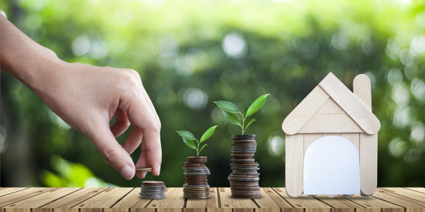 为不断增长的业务和未来的概念省钱图片下载