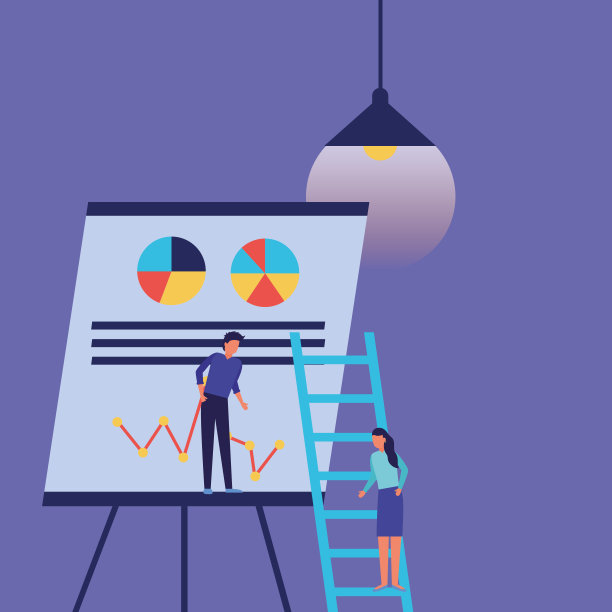 工作流和信息图矢量设计图片下载