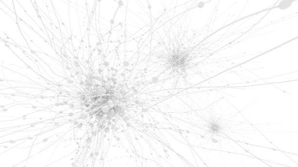 白色上的抽象网络图片下载