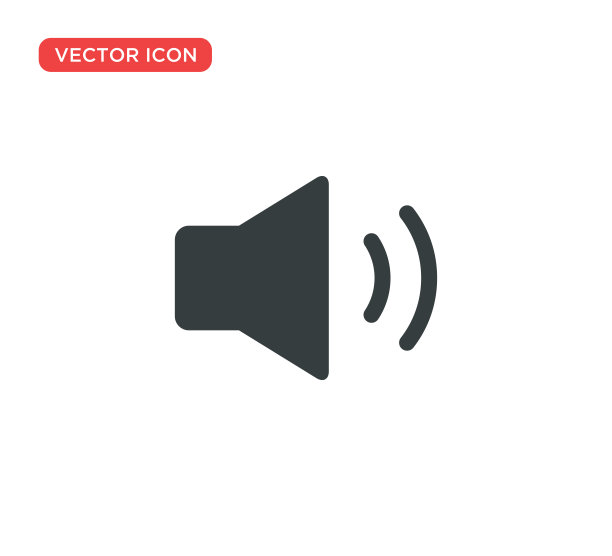 声音图标矢量插图设计图片下载