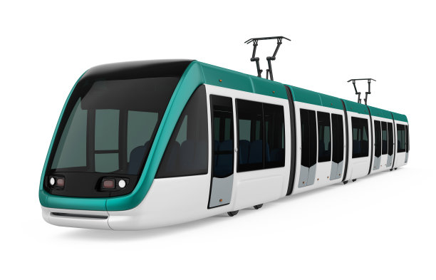现代Tram-Train孤立图片下载