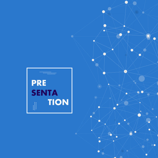 摘要以科技为背景的连线点。矢量图图片下载