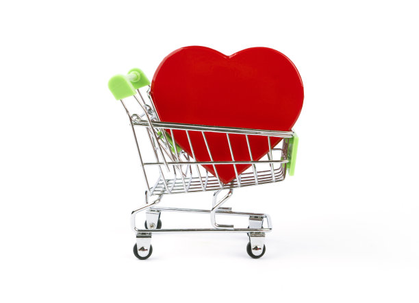 红色的心盒图片下载