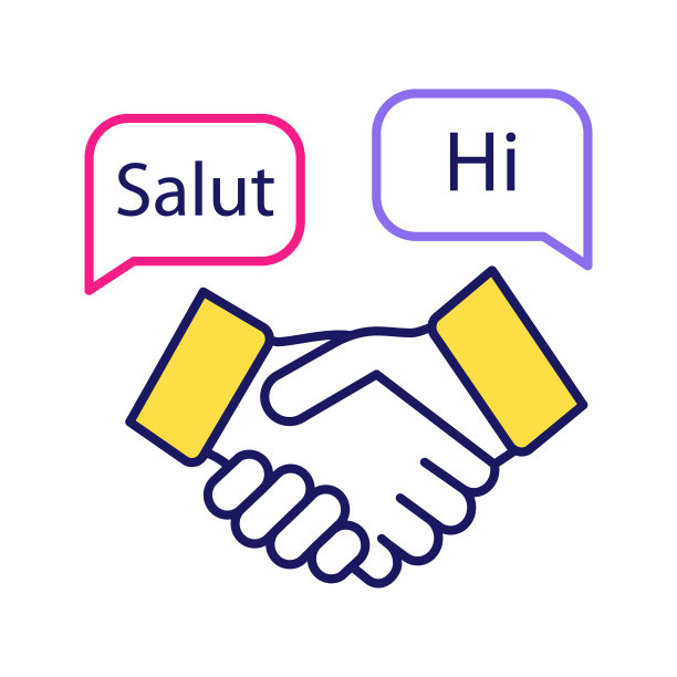 商务图标的外语图片下载