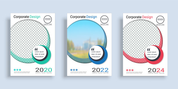 海报封面书设计模板与空间为照片背景，用于年度报告，提案，投资组合，小册子，传单，传单，目录，杂志，小册子，矢量模板在A4布局图片下载