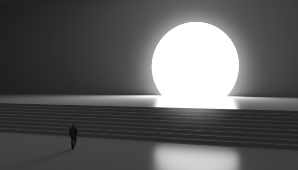 商人走向新的机会图片下载