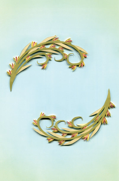 装饰纸艺术边界在色调淡蓝色和风格化的小丸子，完美的为您的文本图片下载