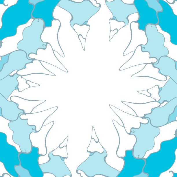 圆形框架的文字来自圣诞树。矢量图片贺卡。图片下载