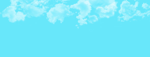 蓝天上的积云。设计依据。图片下载