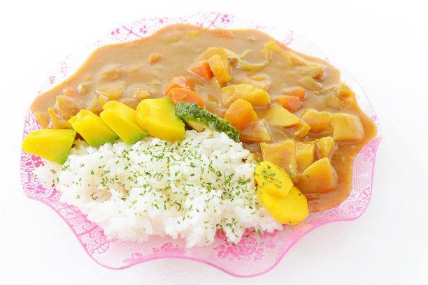 美味的咖喱饭图片下载