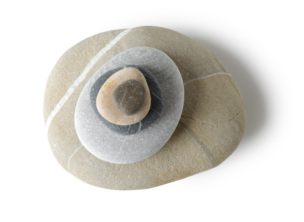 平衡的石头堆图片下载