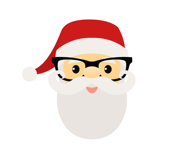 潮人圣诞老人图片下载