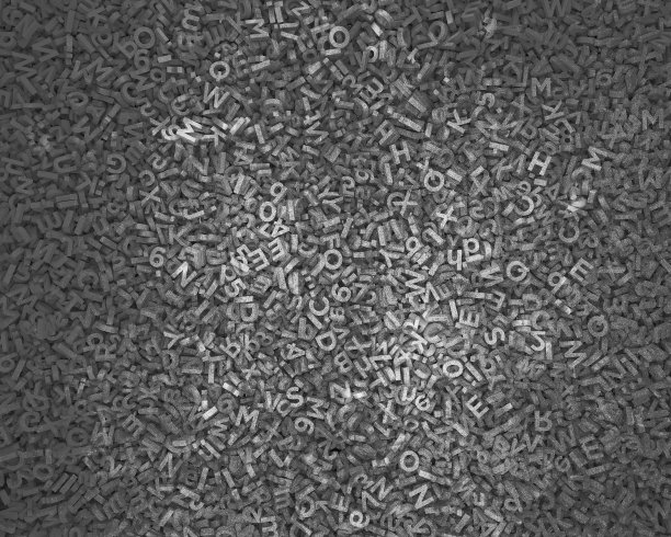 大数据概念，海量人物背景，3D插画。图片下载