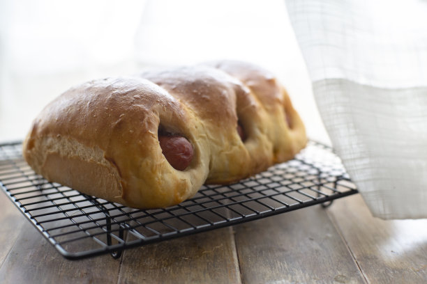 自制香肠面包图片下载