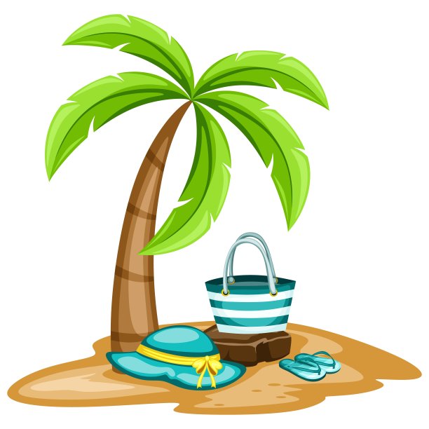 女孩海滩图片下载