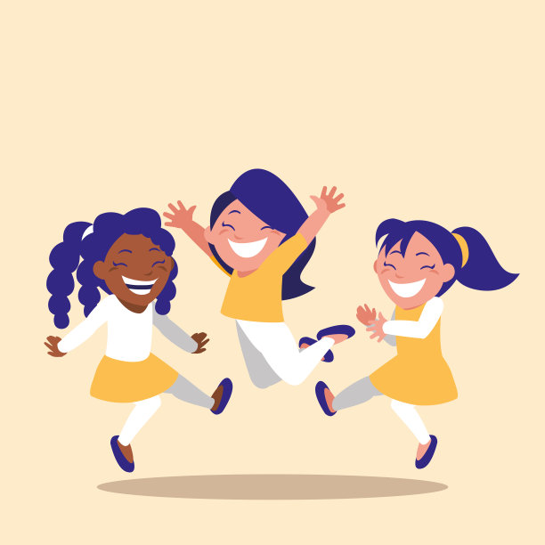 可爱的小女孩庆祝阿凡达角色图片下载