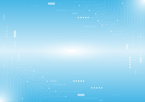矢量抽象计算机电路高科技技术背景。图片下载