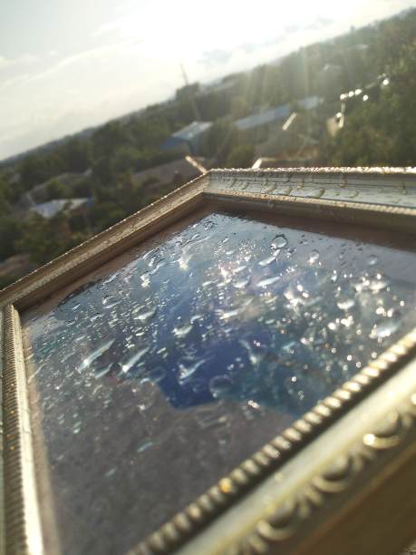 滴在玻璃上图片下载