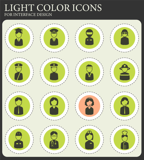 Ocupation简单的图标图片下载