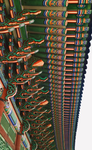 韩国首尔——韩国传统风格:基瓦图片下载