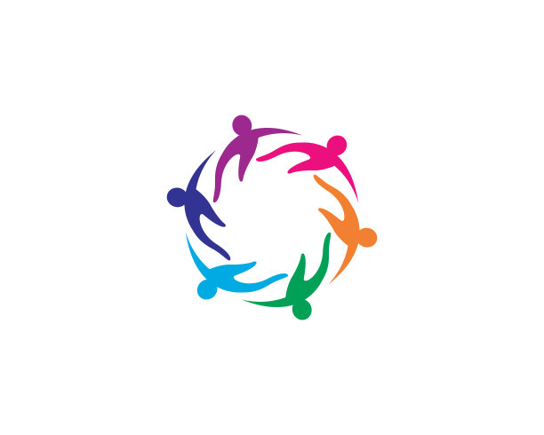 社区矢量图标插图设计图片下载