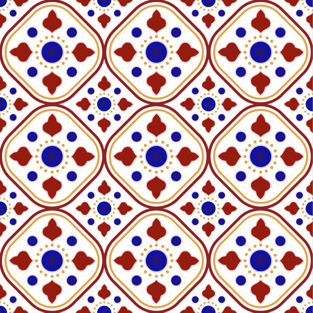 复古瓷砖图案装饰图片下载