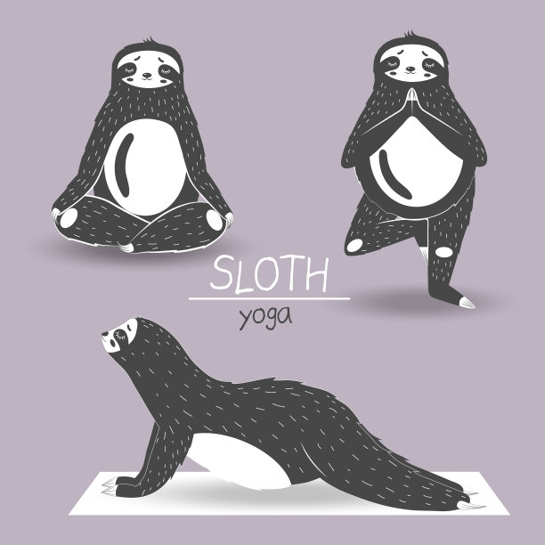 斯堪的纳维亚瑜伽树懒组图片下载