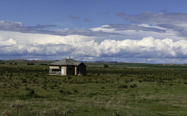 废弃的结构,怀俄明图片下载