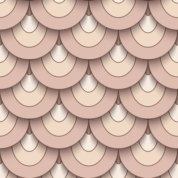 鱼鳞无缝图案图片下载