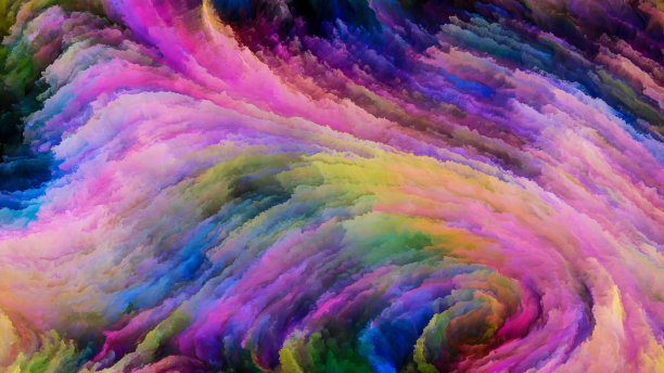 丰富多彩的油漆优雅图片下载