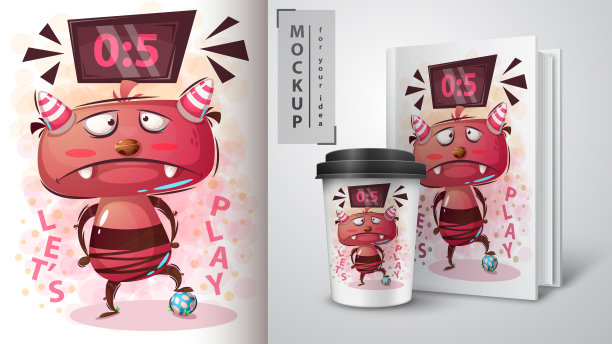 怪物踢足球-你的想法的模型图片下载