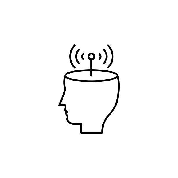 感知，头部，消费者图标。消费者行为元素线图标图片下载