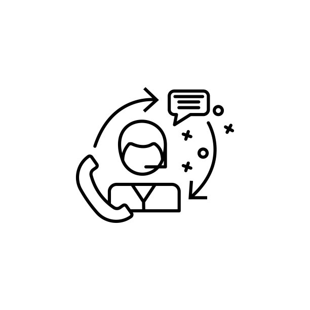用户呼叫电话接听图标，客户服务元素图标图片下载