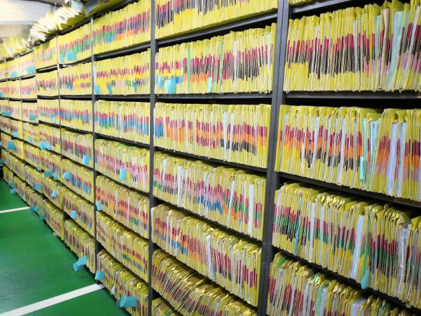 医院重要文件档案室，数据文件图片下载