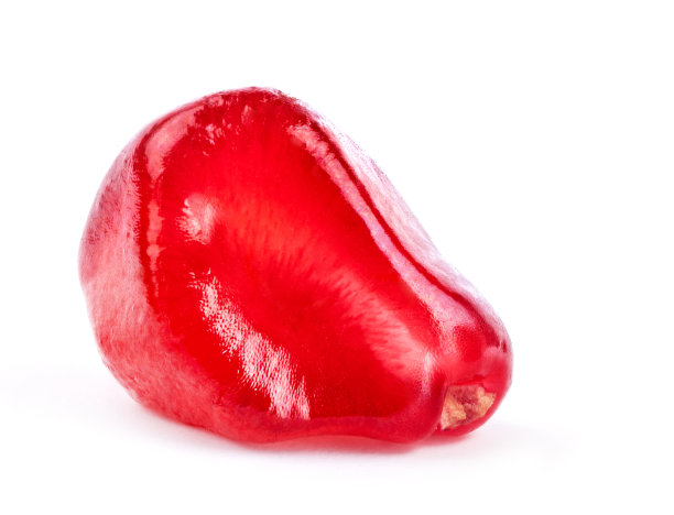 石榴籽的极端特写图像图片下载