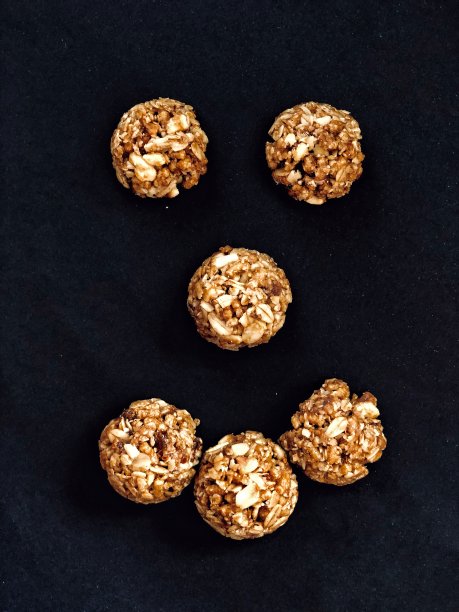 水果燕麦球-股票照片图片下载