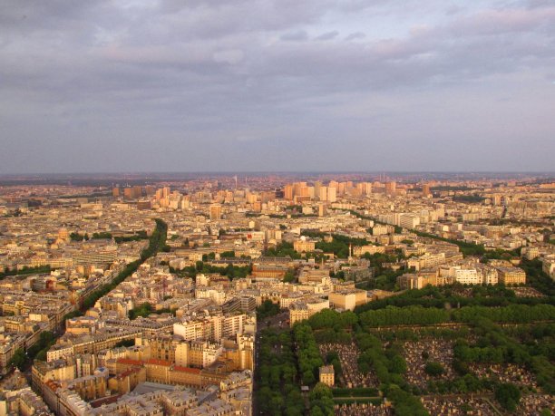 巴黎全景图片下载