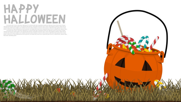 草地上的糖果桶的特写图片下载